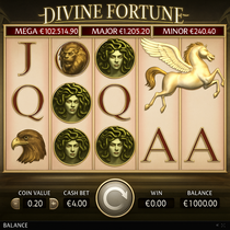 PlayOJO - Divine Fortune Slot Game - Progressive Jackpot
